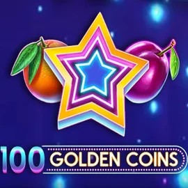 100 Golden Coins logo by Amusnet Interactive at Flagman Casino