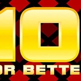 10s or Better slot logo by 1x2gaming at Flagman Casino