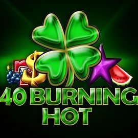 40 Burning Hot slot icon by Amusnet Interactive, available at Flagman Casino
