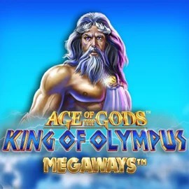 Official Slots logo: Age Of The Gods: King of Olympus Megaways by Origins at Flagman Casino