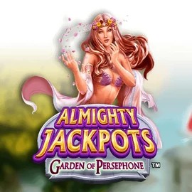Official Jackpots logo: Almighty Jackpots: Garden of Persephone by Novomatic at Flagman Casino