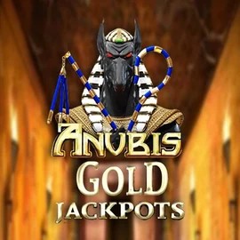 Anubis Gold Jackpots online game logo by Inspired Gaming on flagman-casino.eu