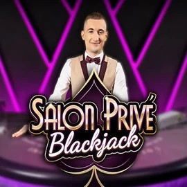 Blackjack Salon Privé casino game by Ezugi – featured logo at Flagman Casino