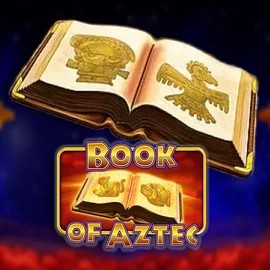 Book of Aztec logo by Amatic Industries at Flagman Casino