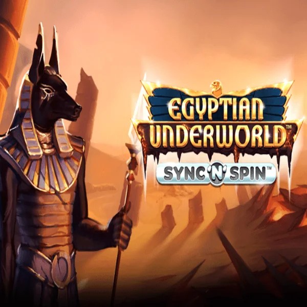 Egyptian Underworld slot logo by Greentube at Flagman Casino
