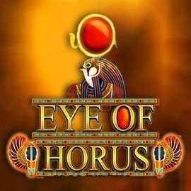 Eye of Horus logo by RTG (Reel Time Gaming) at Flagman Casino