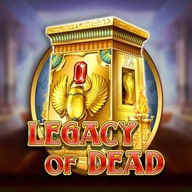 Legacy of Dead game by Play'n GO – logo hosted on Flagman Casino