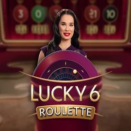 Lucky 6 Roulette slot icon by Pragmatic Play, available at Flagman Casino