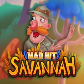 Mad Hit Savannah game by RubyPlay – logo hosted on Flagman Casino
