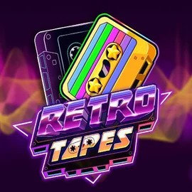 Retro Tapes slot icon by Push Gaming, available at Flagman Casino
