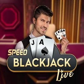 Speed Blackjack slot logo by Pragmatic Play at Flagman Casino